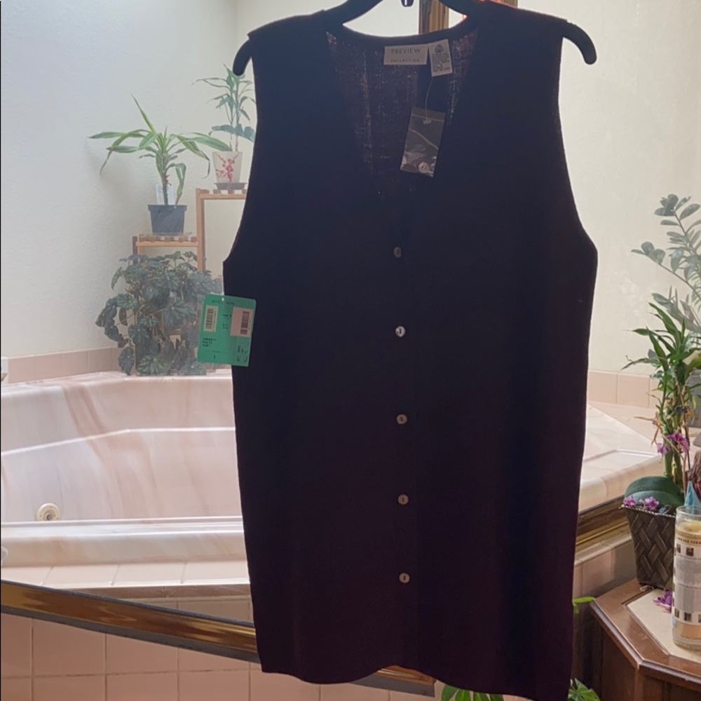 Vintage NWT Nordstrom Preview Vest